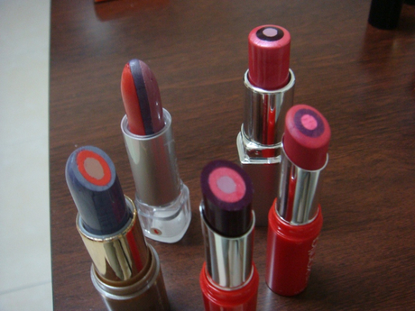 3 Colors Design Lipstick, Multi-Colors Lipstick, Lipstick Molds