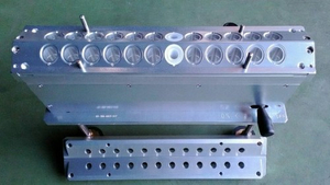 24 Cavities slim type vacuum system by air compressor